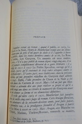 MONTHERLANT Henry ( de ) ROMANS Gallimard NRF Bibliothèque de la pléiade – Image 13