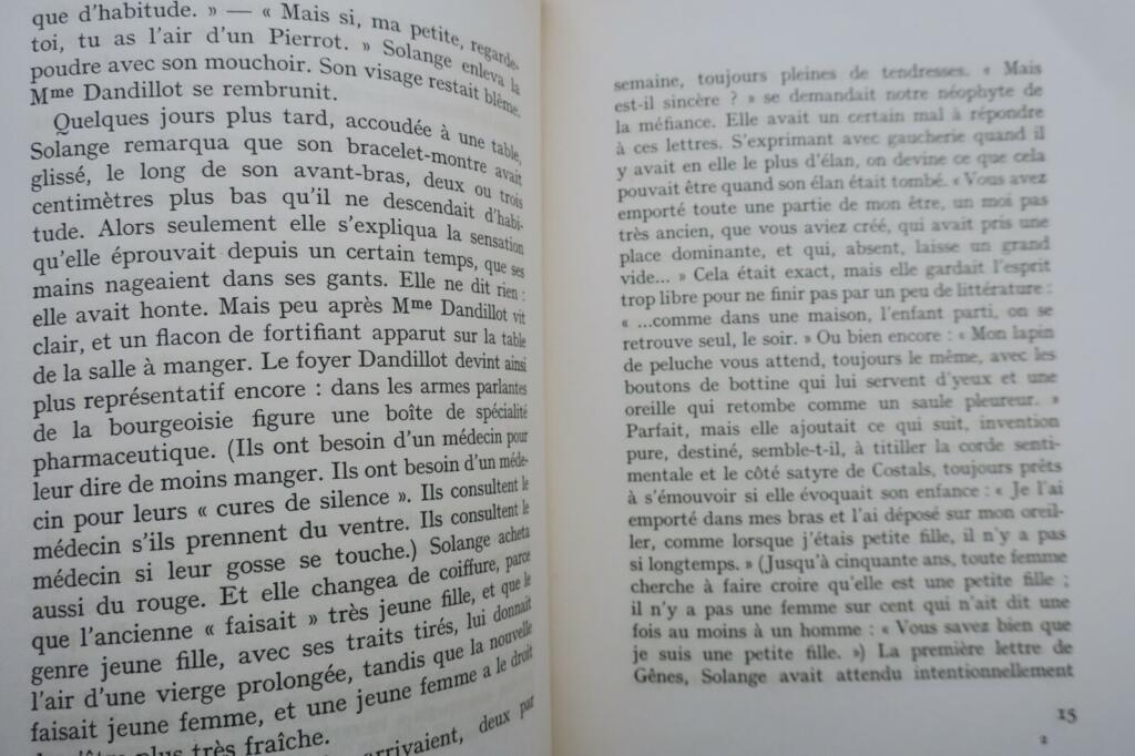Montherlant's narrative on outcast women