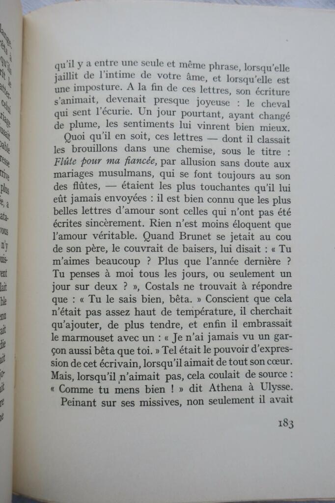 Montherlant's narrative on outcast women
