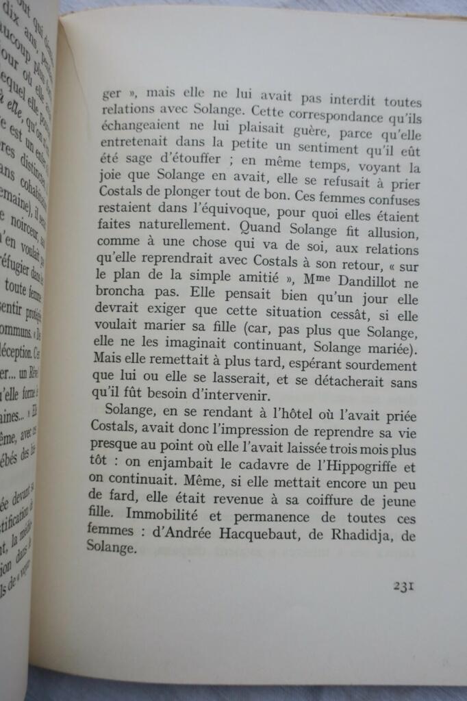 MONTHERLANT les lépreuses / sur vélin