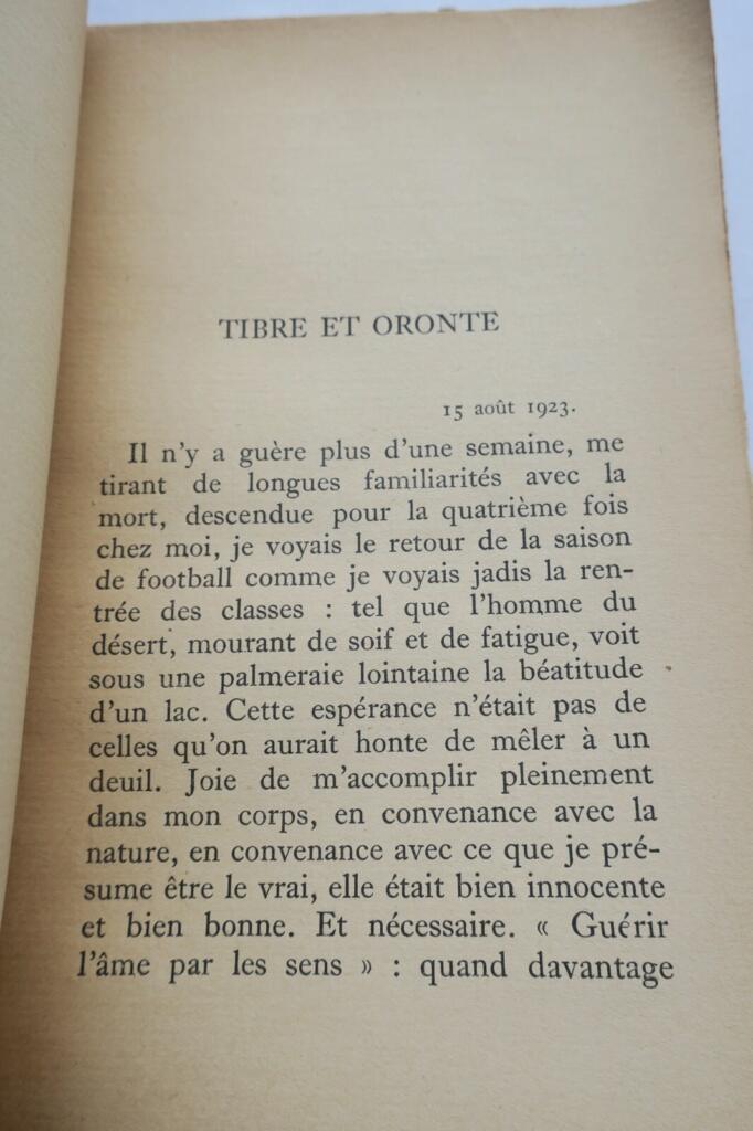 MONTHERLANT Première Olympique. Le Paradis à l&rsquo;ombre des épées S.P.