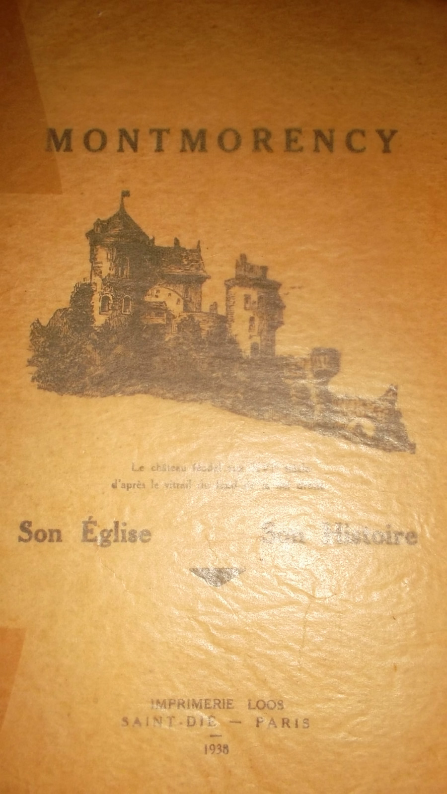 MONTMORENCY Son Église, Son Histoire 1938