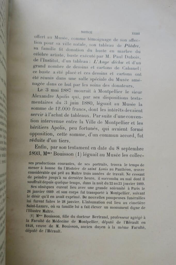 Fabre Museum paintings and sculptures catalog