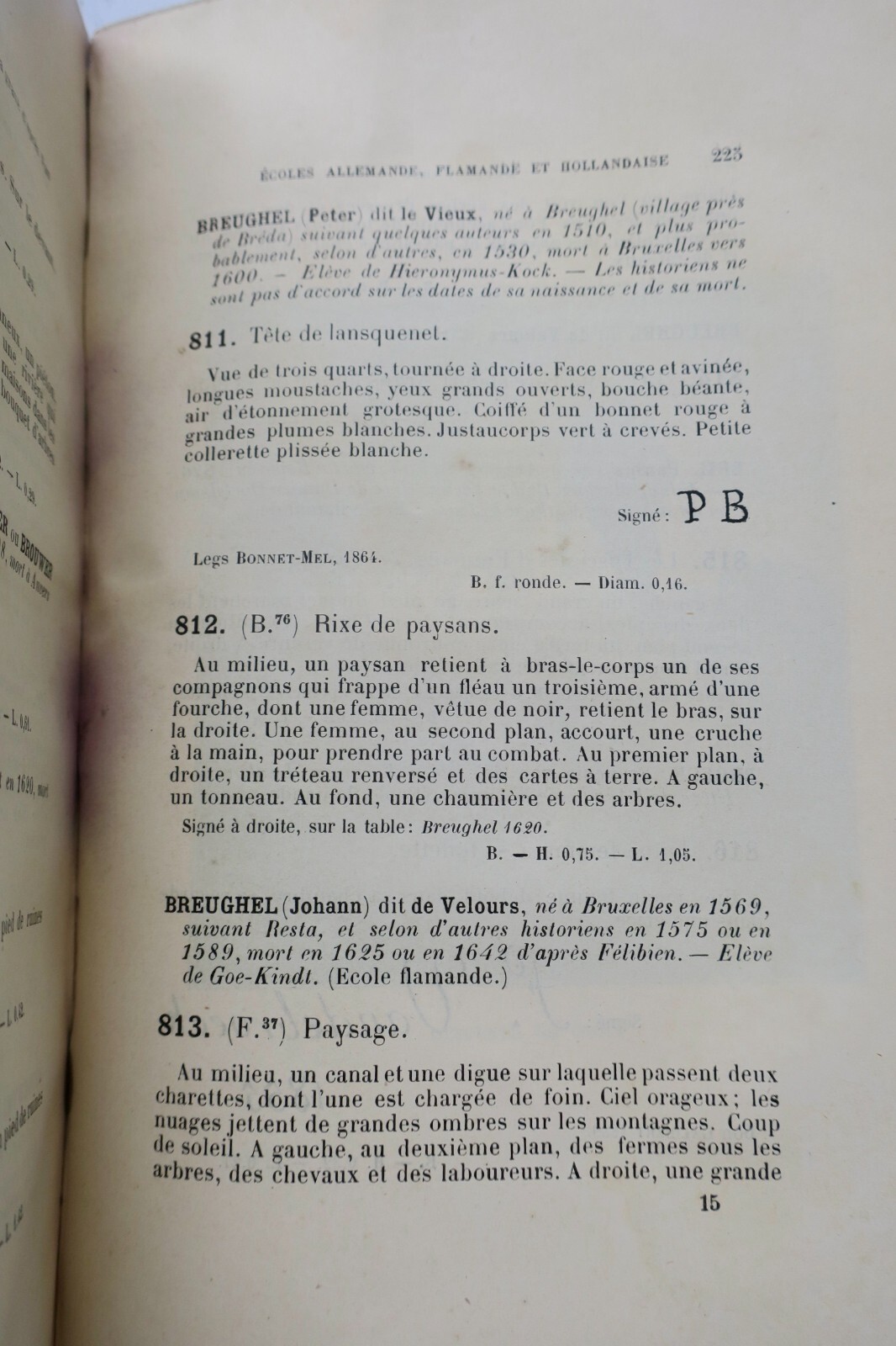 Montpellier Catalogue des peintures... musée Fabre 1904 – Image 4