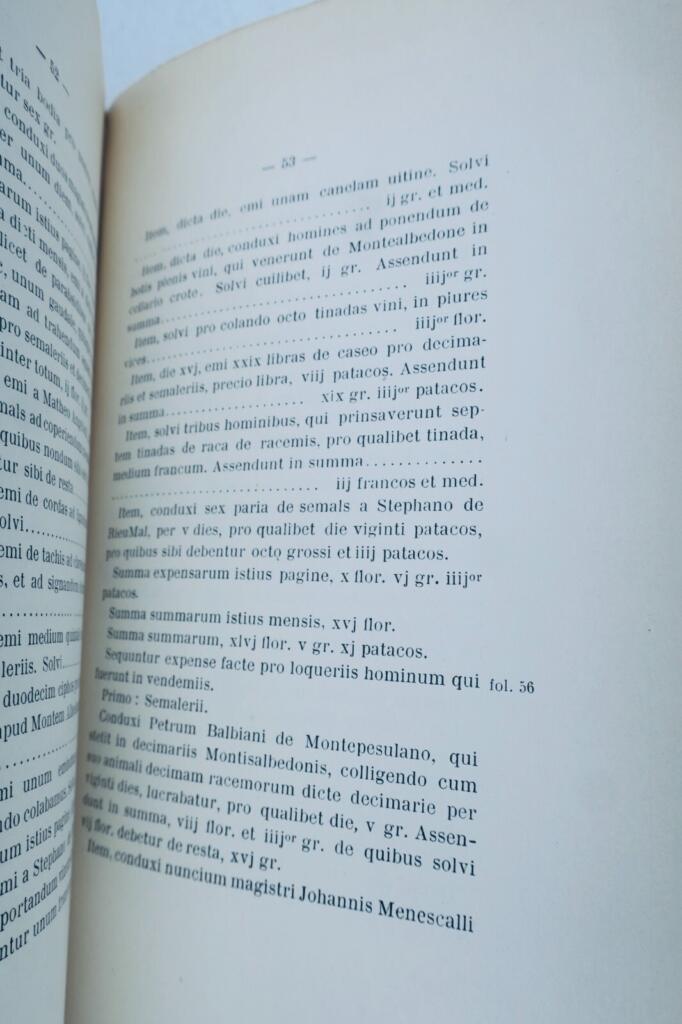 教宗学院账簿1368-1370年