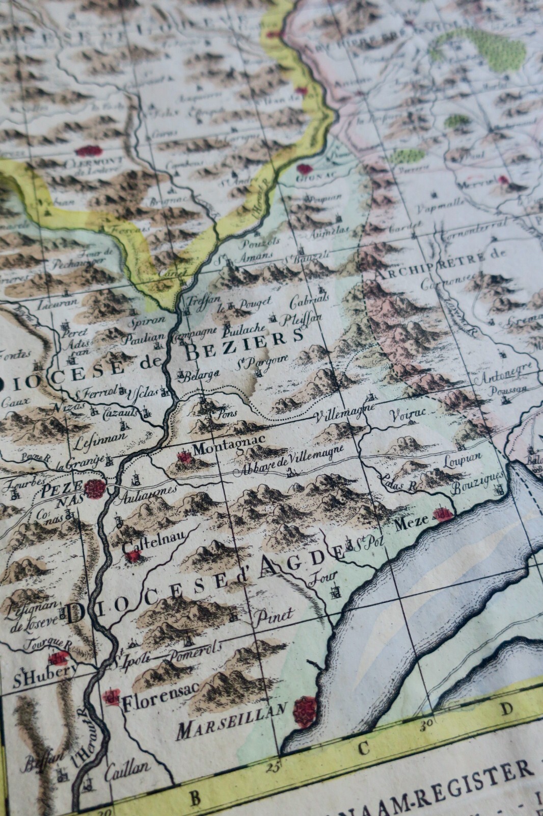 Geographical Map of Montpellier - Image 3