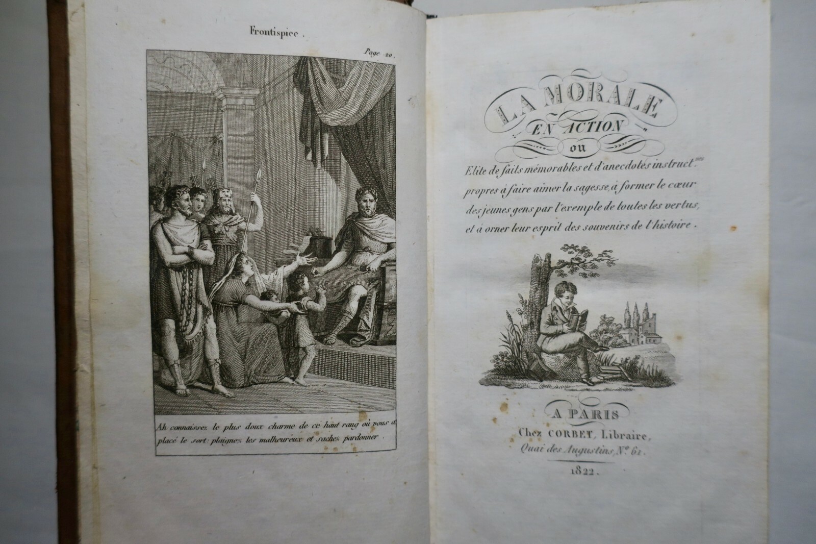 Ethik in der Praxis<span class="lla-card-orig-wrap"><span class="lla-card-orig">❦ morale en action 1822</span></span> - La Librairie Antique