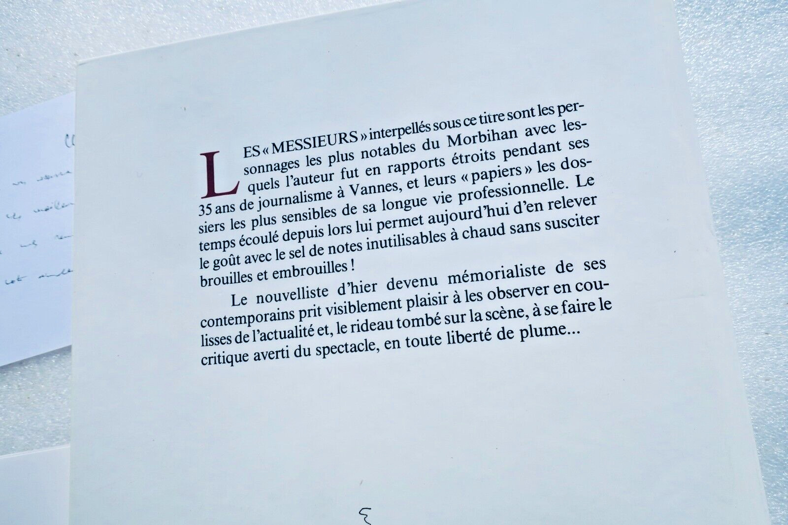 Morbihan Vos papiers, Messieurs !. (Mémoires d'un journaliste) – Image 8