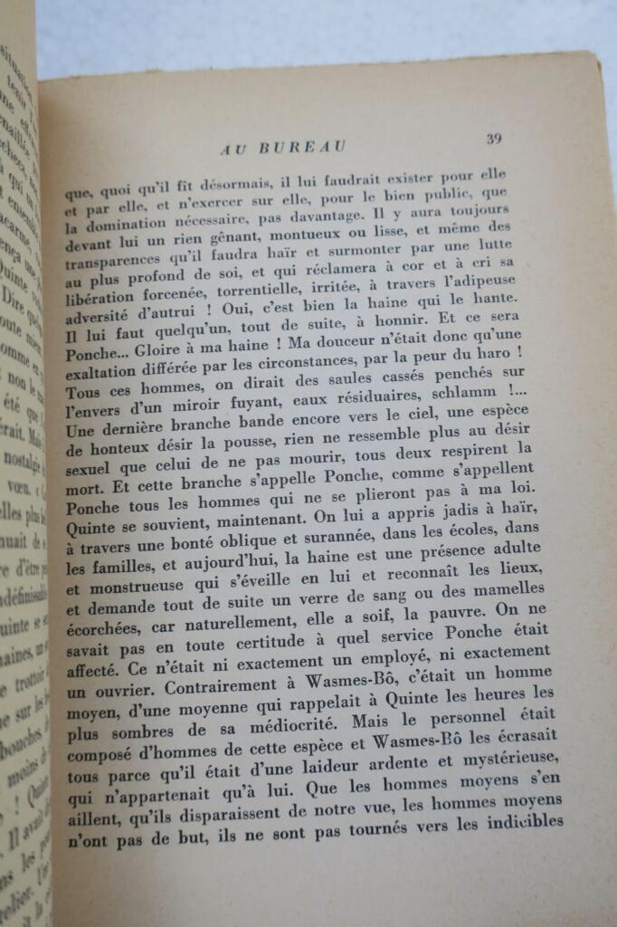 Moreau Marcel Quintes + dédicace