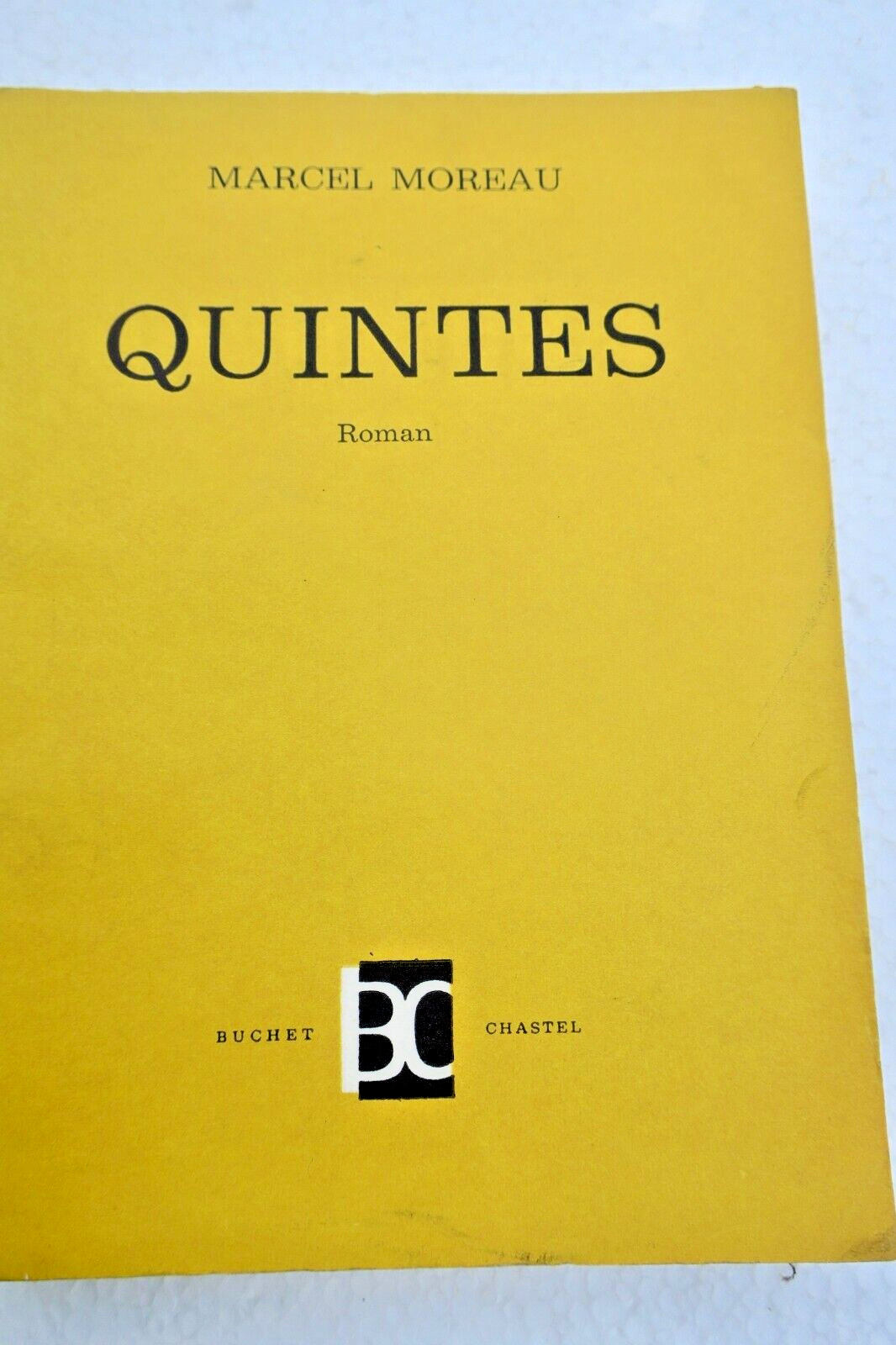 Moreau Marcel Quintes + Dedica
