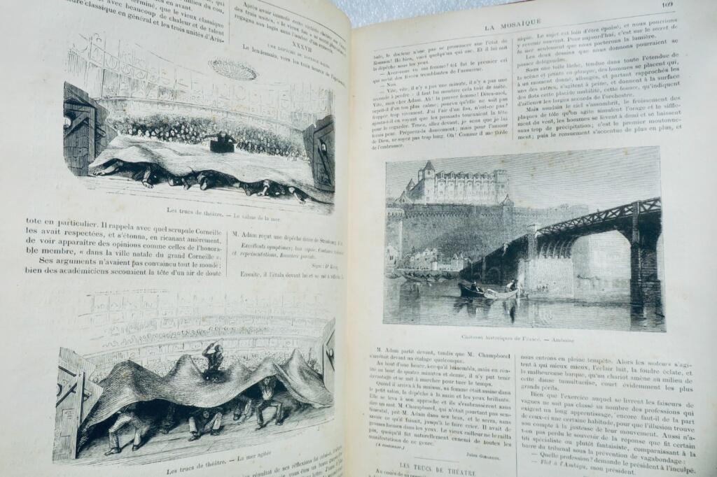 Mosaïque – Illustrierte pittoreske Revue – 1. und 2. Jahrgang