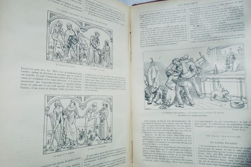 Mosaïque – Illustrierte pittoreske Revue – 1. und 2. Jahrgang