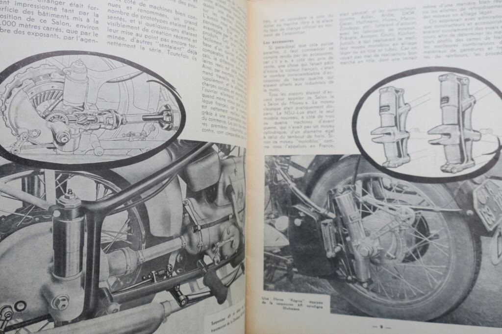 MOTO Revue Technique Motocycliste 1952 …1957