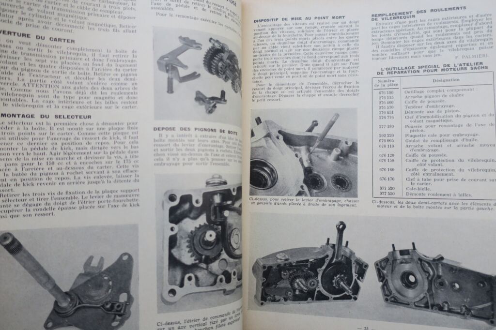 MOTO Revue Technique Motocycliste 1952 …1957