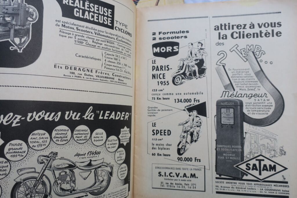 MOTO Revue Technique Motocycliste 1952 …1957