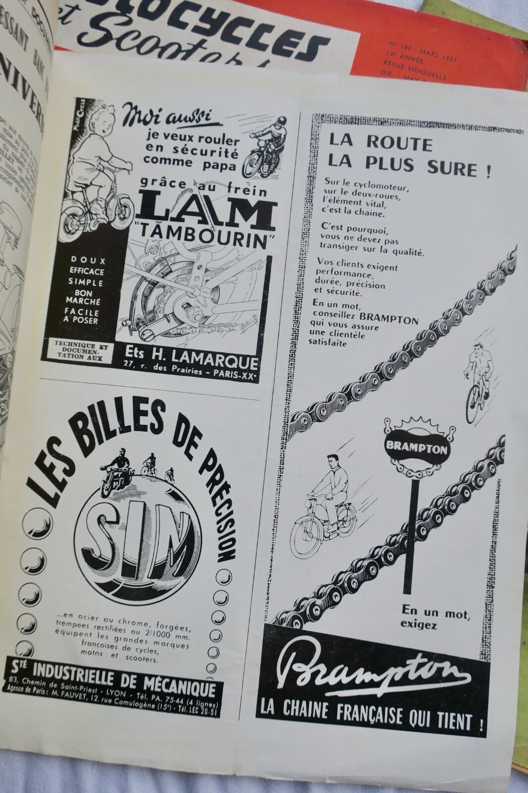 MOTOCYCLES… & Scooters cyclomoteurs 1950..1958 - La Librairie Antique