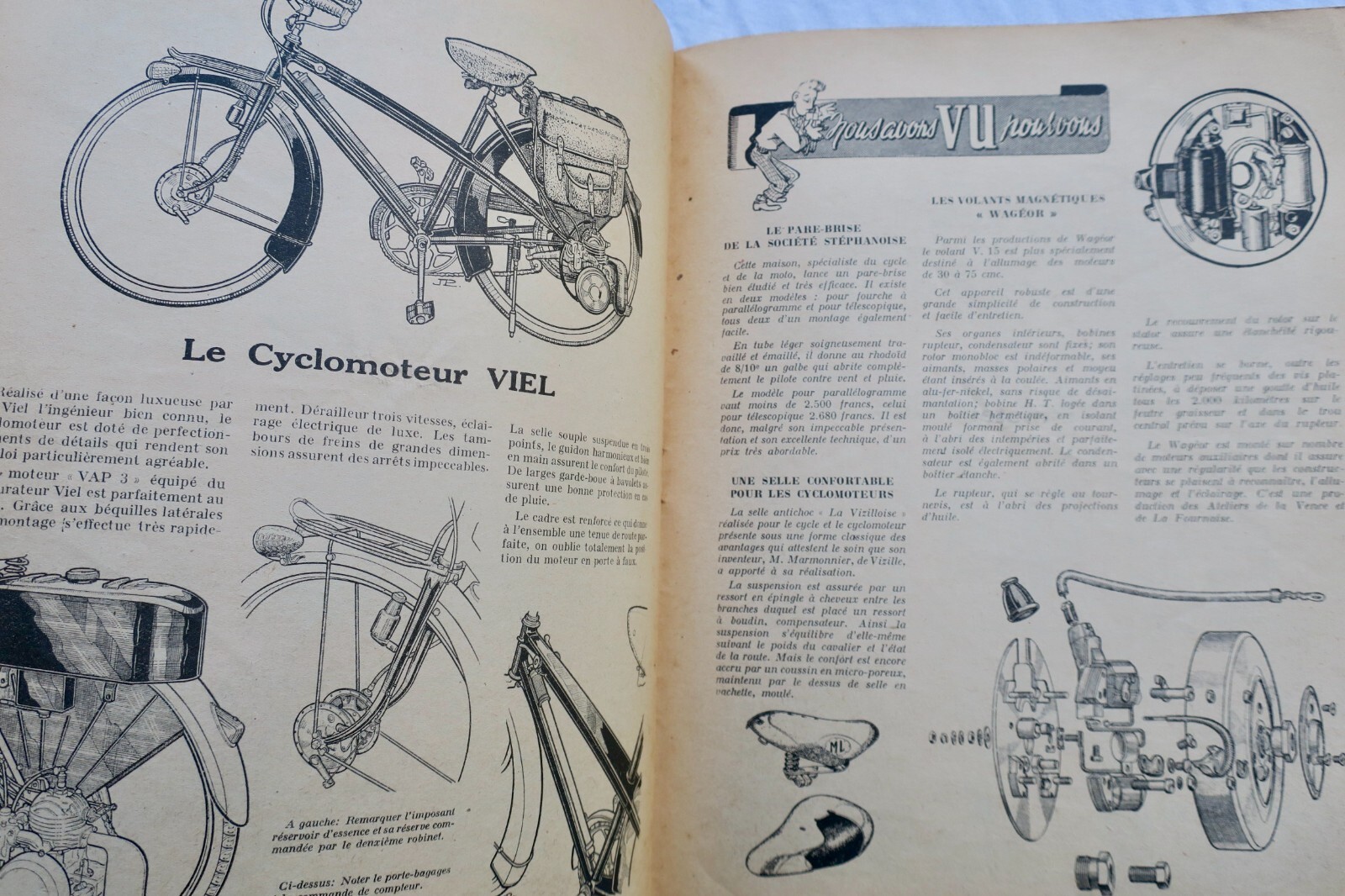 MOTOCYCLES... & Scooters cyclomoteurs 1950..1958 – Image 11