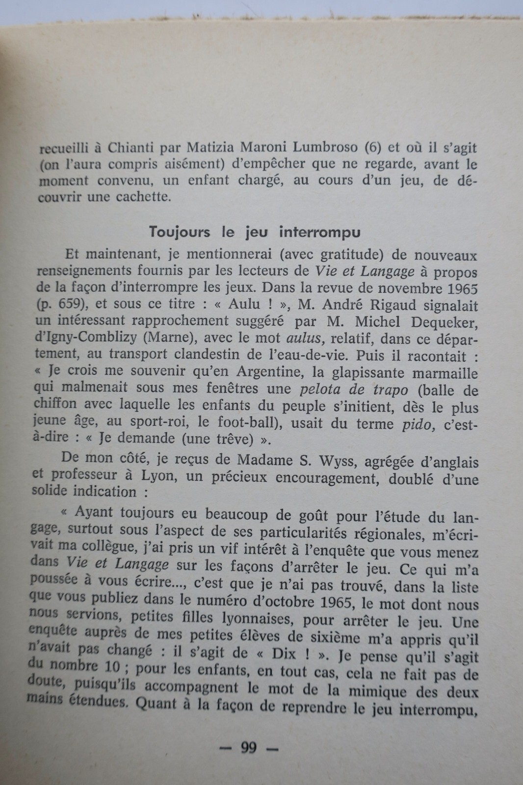 Wörter, Handwerke, Traditionen: Folkloristisch-sprachliche Studien<span class="lla-card-orig-wrap"><span class="lla-card-orig">❦ mots des métiers des traditions Nouvelles questions de folklore et de language</span></span> - La Librairie Antique