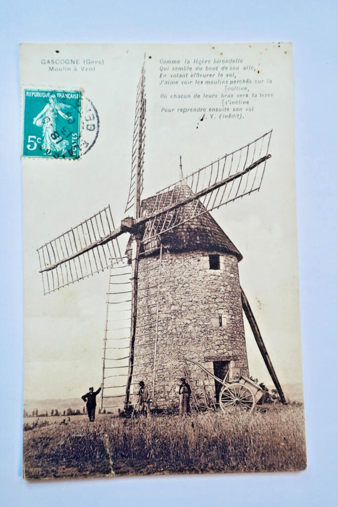 moulin à vent gers 1908 Gers 32