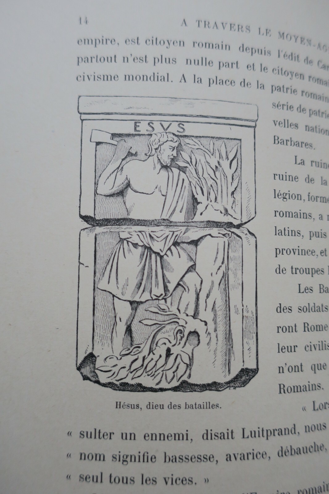 Moyen âge. illustré Labroue A travers le - Image 6