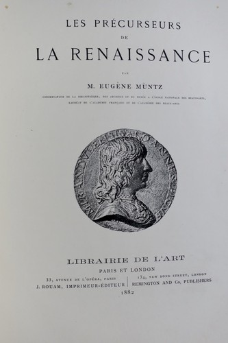 Müntz The Precursors of the Renaissance – Image 6