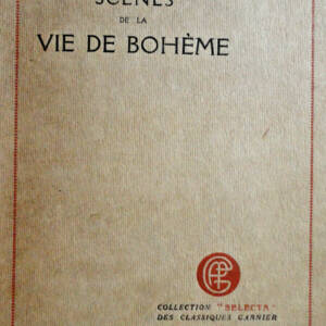 MURGER H. Scenes De La Vie De Bohème ex sur Lafuma