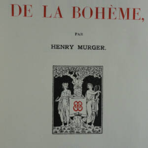 Szene aus dem Bohème-Leben