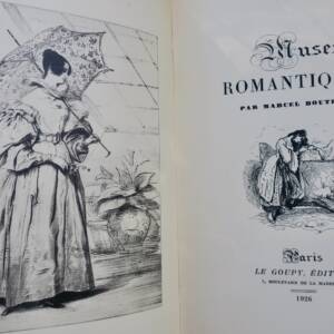 Muses romantiques. Paris Le Goupy 1926