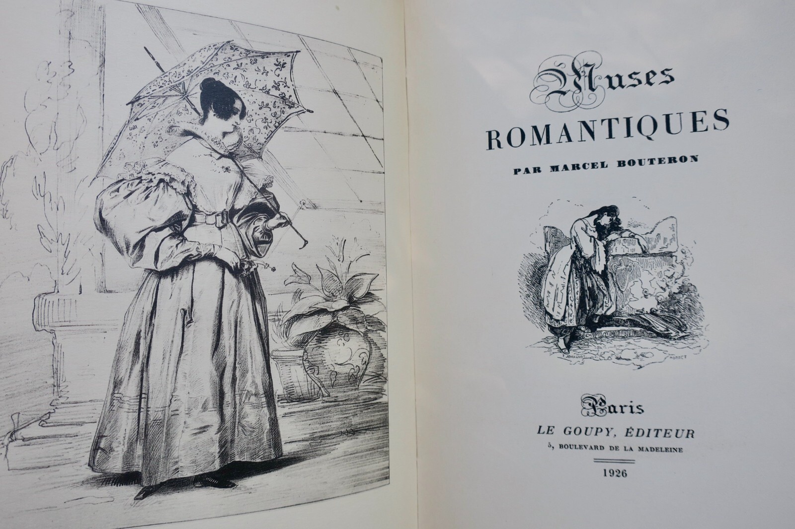 Muses Románticas. París Le Goupy 1926