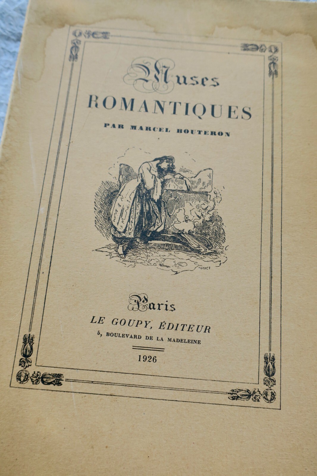 Muses romantiques. Paris Le Goupy 1926 - La Librairie Antique