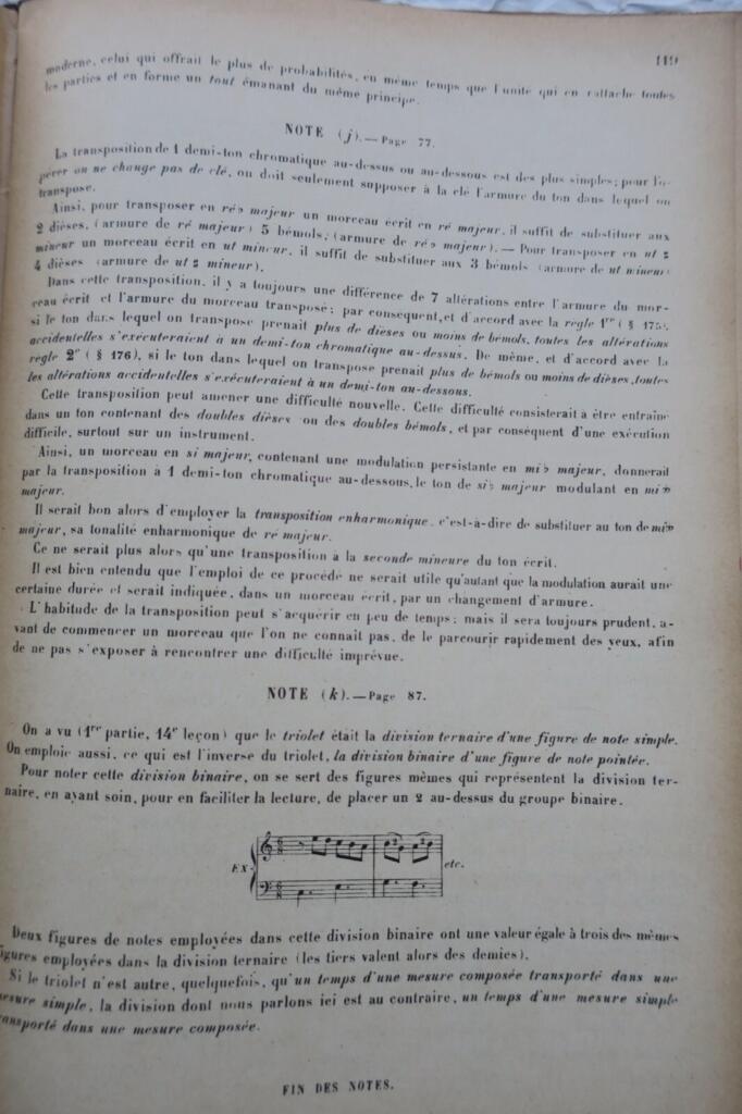 Musique DANHAUSER A. THEORIE DE LA MUSIQUE 1889