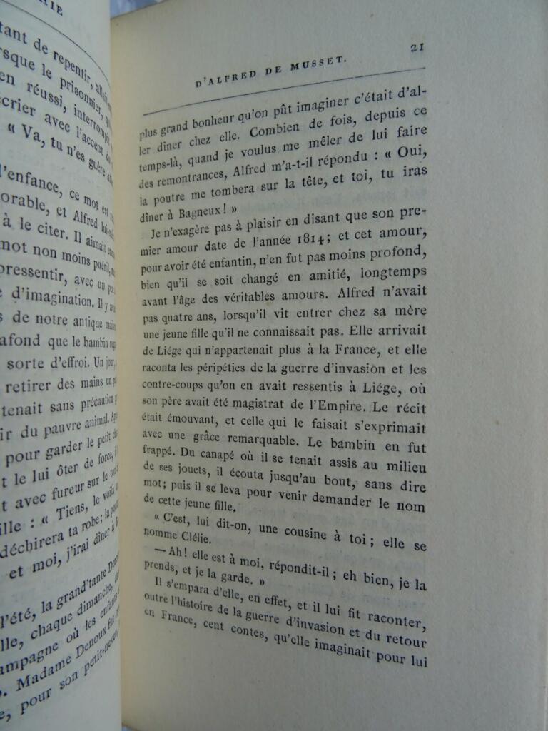 Biographie des Dichters Alfred de Musset
