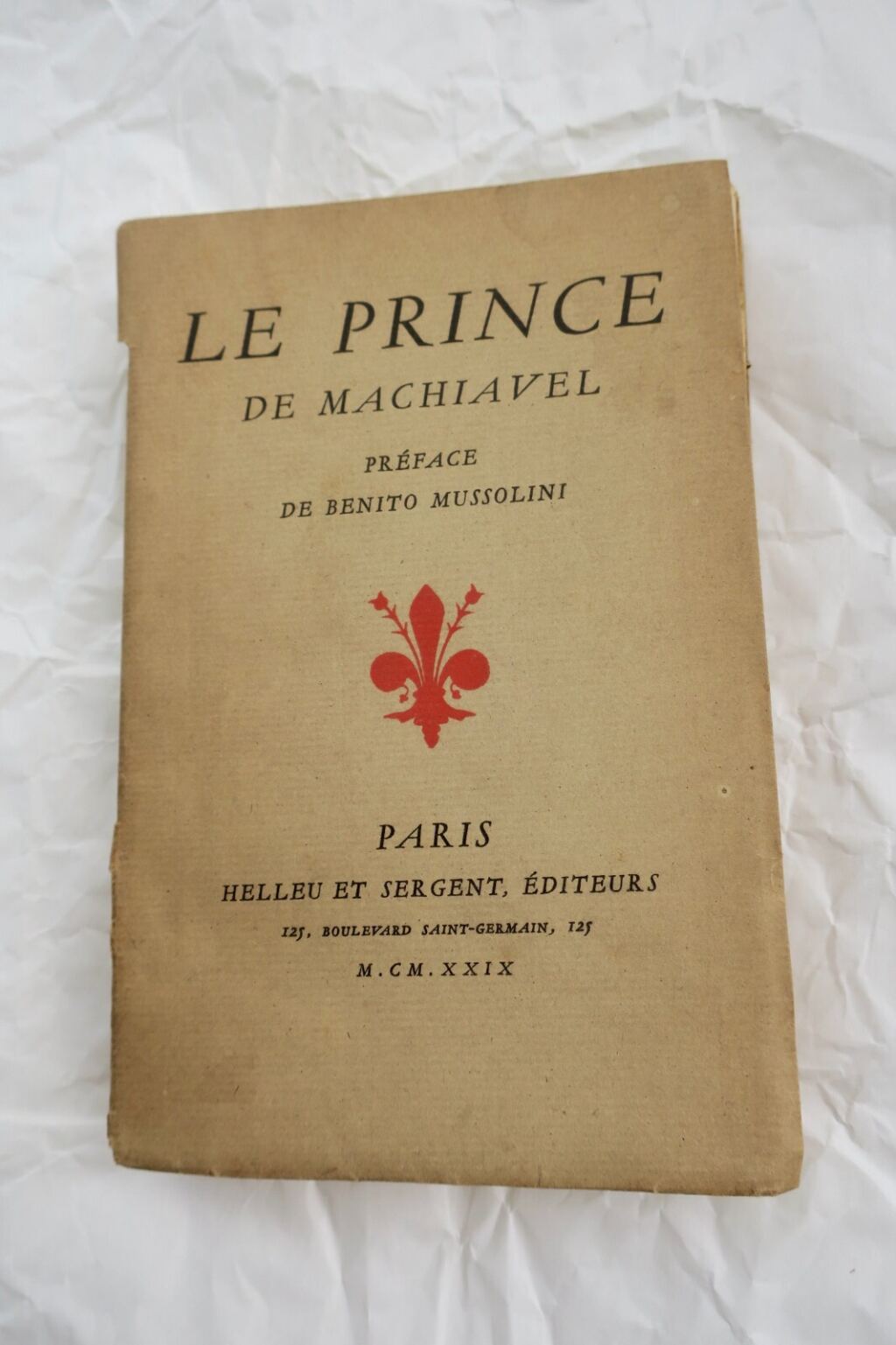 Mussolini's Preface Influence