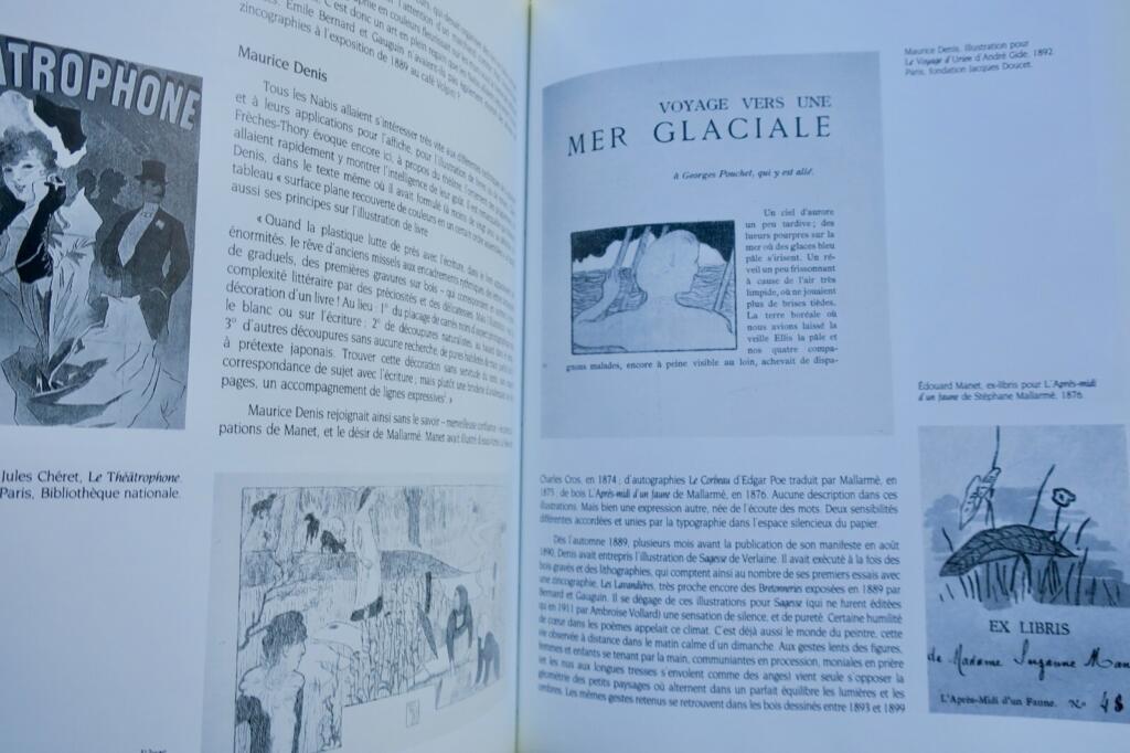 Nabis arts décoratifs, La sculpture, Les arts graphiques, Les nabis et le théâtr