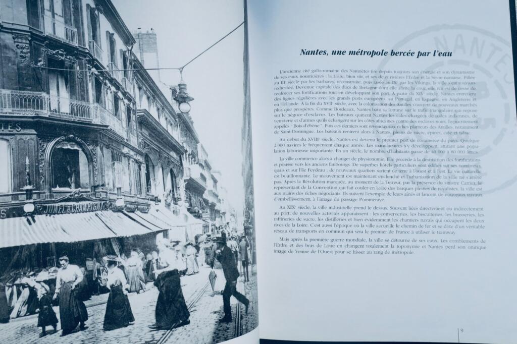 Nantes durch alte Postkarten