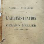 Nantes Nantes En El Siglo XVIII. La Administración De Gérard Mellier