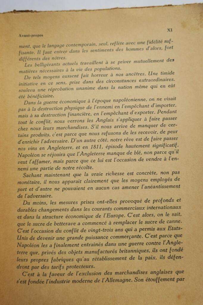 Napoleon's Economic Policies