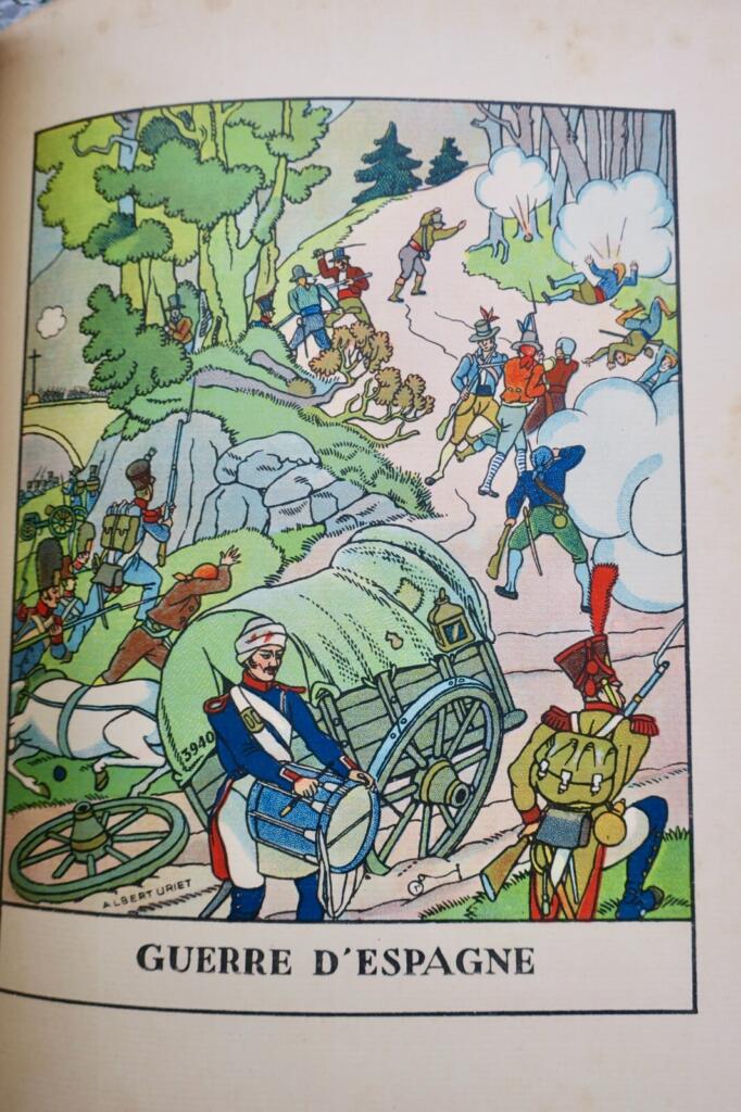 Illustrierte Arbeit über Napoleon