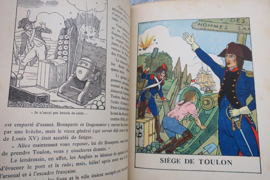 Illustrierte Arbeit über Napoleon