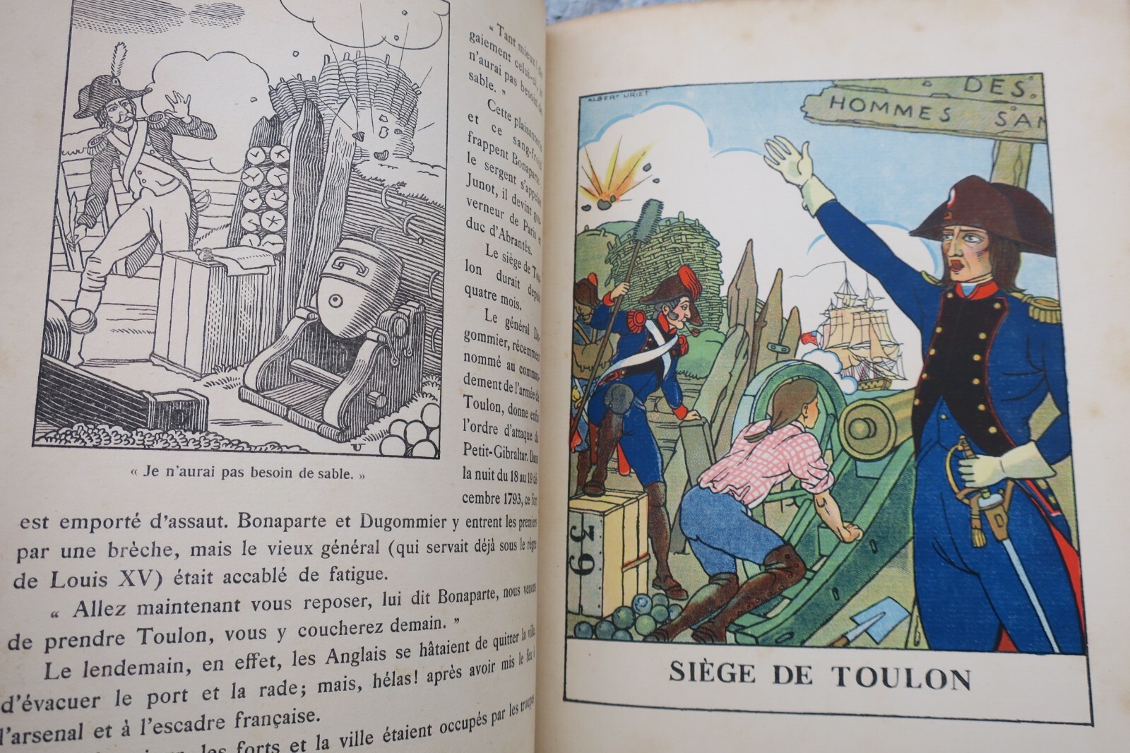Illustrierte Arbeit über Napoleon - Image 8
