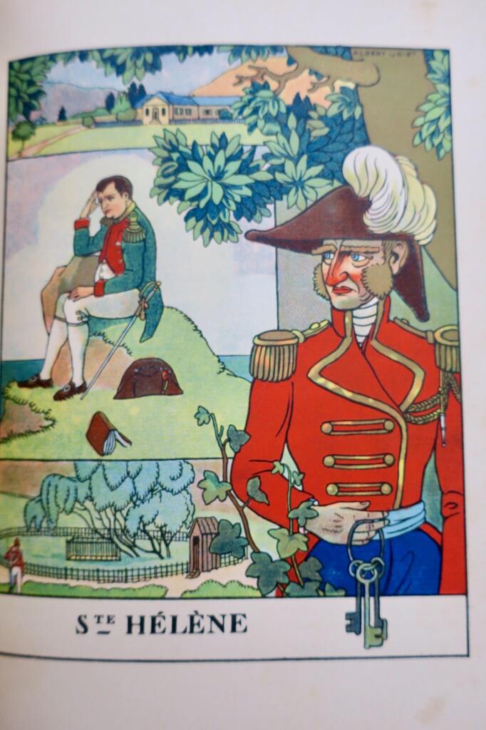 Illustrierte Arbeit über Napoleon