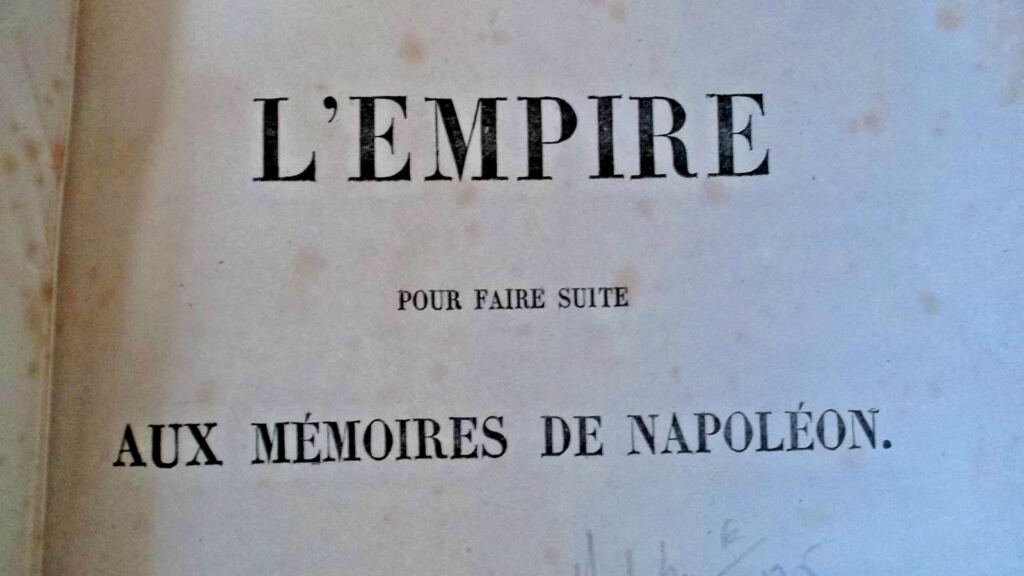 Historische Berichte über Napoleons Empire