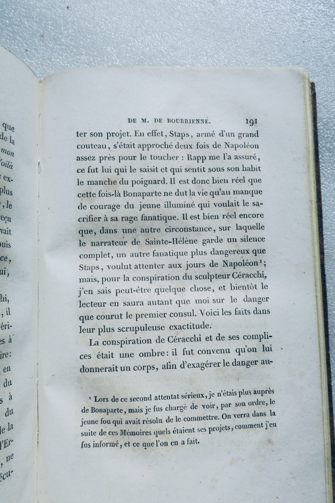 Memoirs of Bourienne on Napoleon<span class="lla-card-orig-wrap"><span class="lla-card-orig">❦ Napoléon Mémoires de M. de Bourienne, Ministre d’Etat; sur Napoléon 1829</span></span> - La Librairie Antique