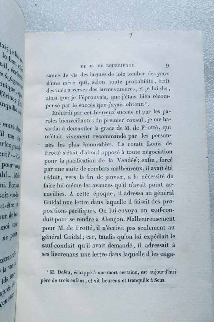 Erinnerungen von Bourienne über Napoleon