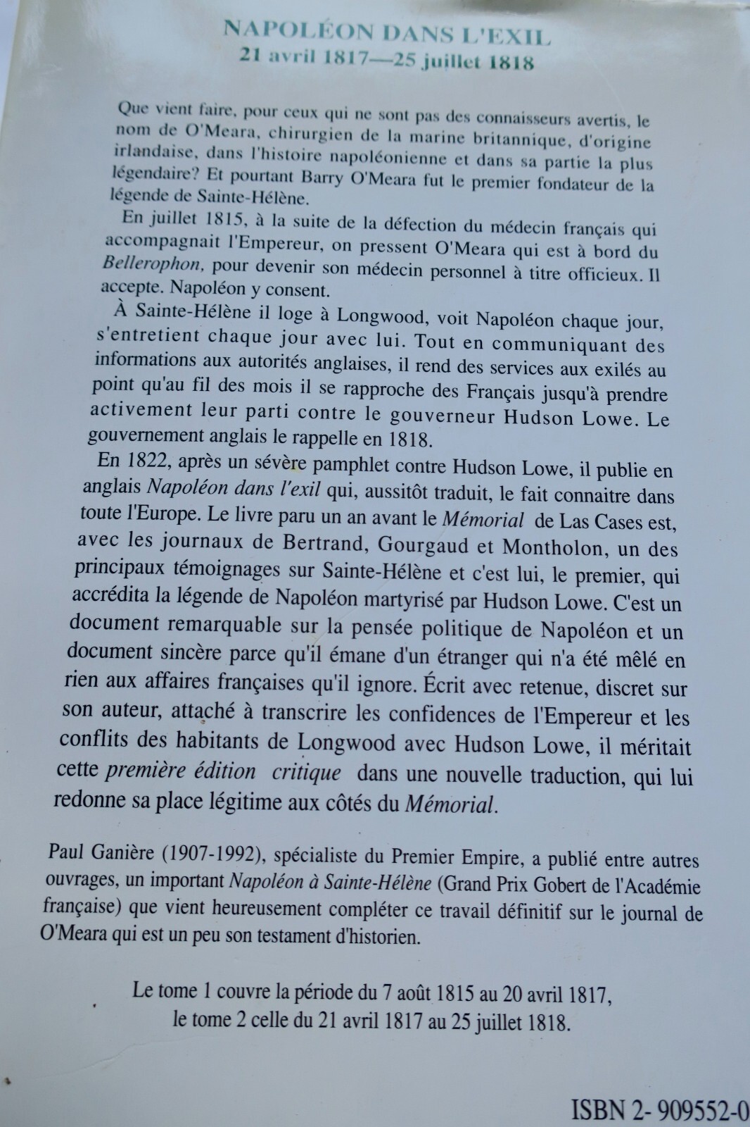 Napoleon's Exile: Insights and Bibliography - Image 4
