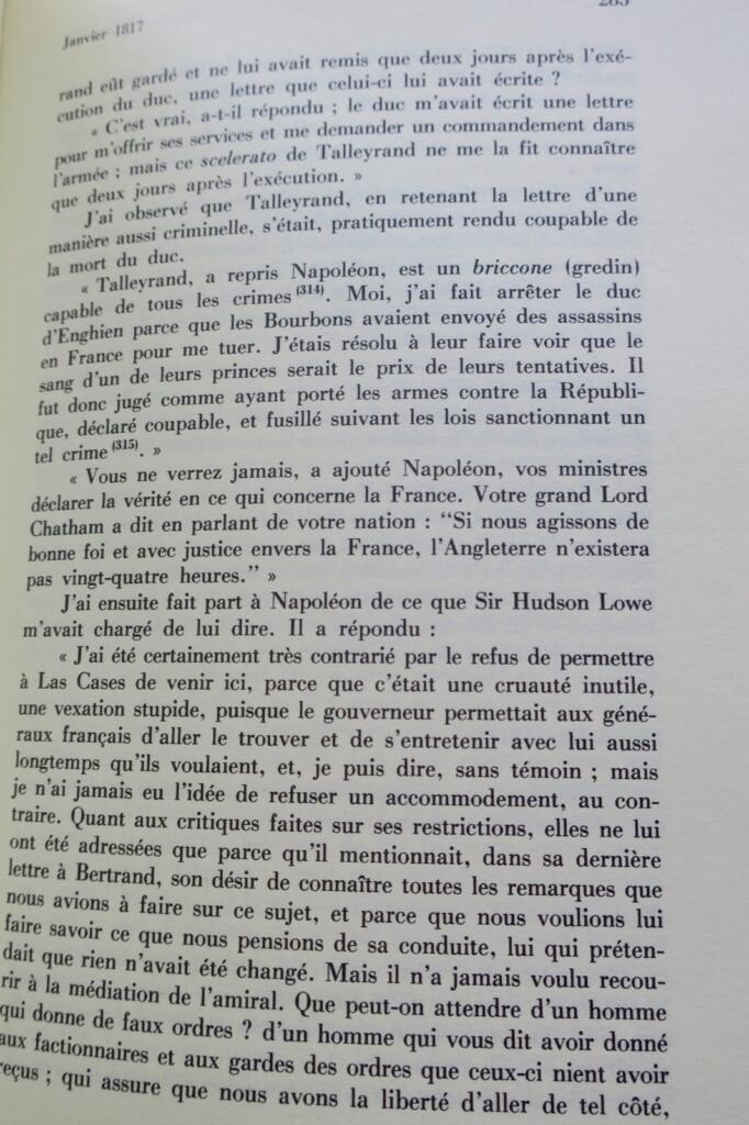 Napoleon im Exil: Index und Bibliografie