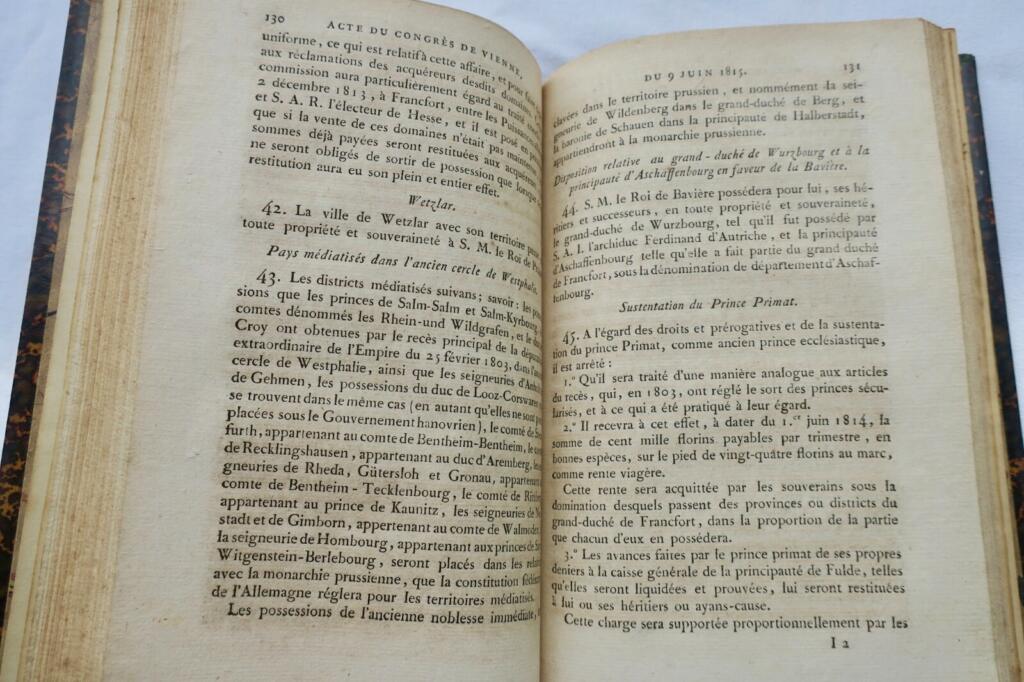 1814-1815年法国条约和协议汇编