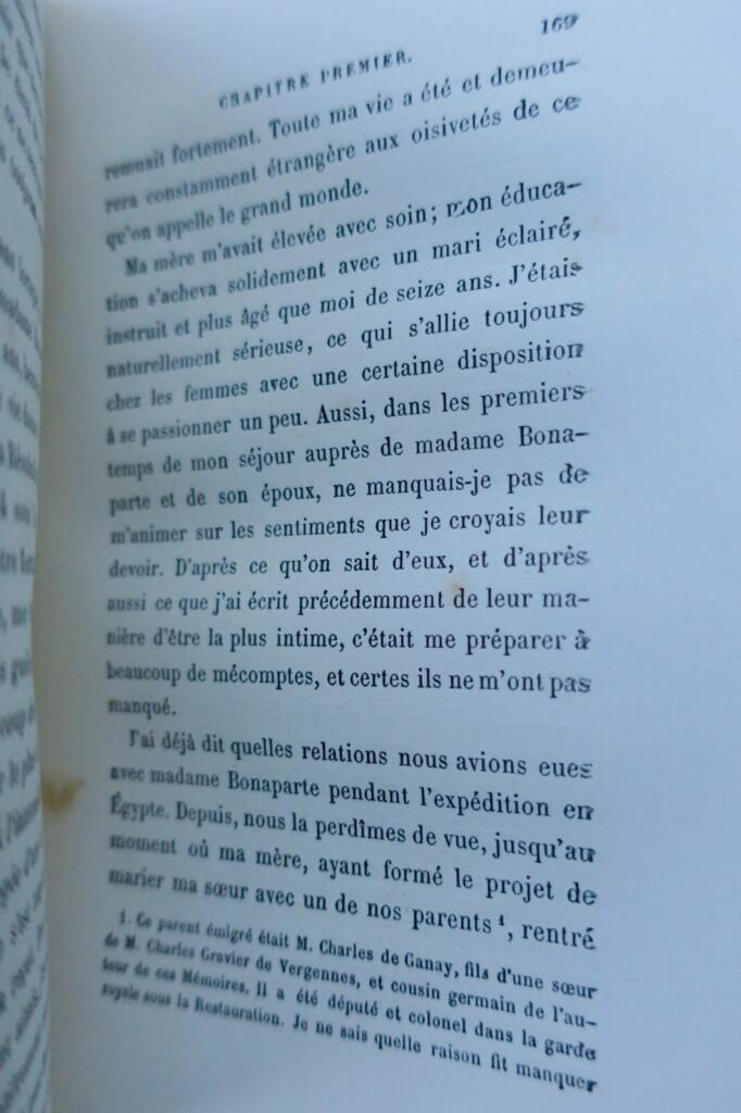 Napoléon REMUSAT Memoirs of Madame de Rémusat