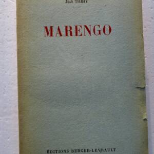Napoléon Thiry Marengo Antikes Buch Sammlung