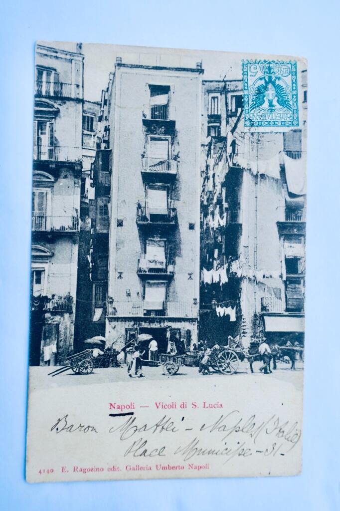 那不勒斯，圣露西亚小巷，1903年